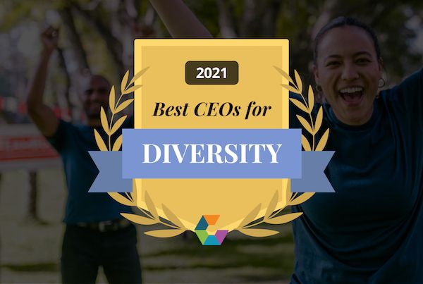 Comparably 2021多元種族員工評選top 30 CEO